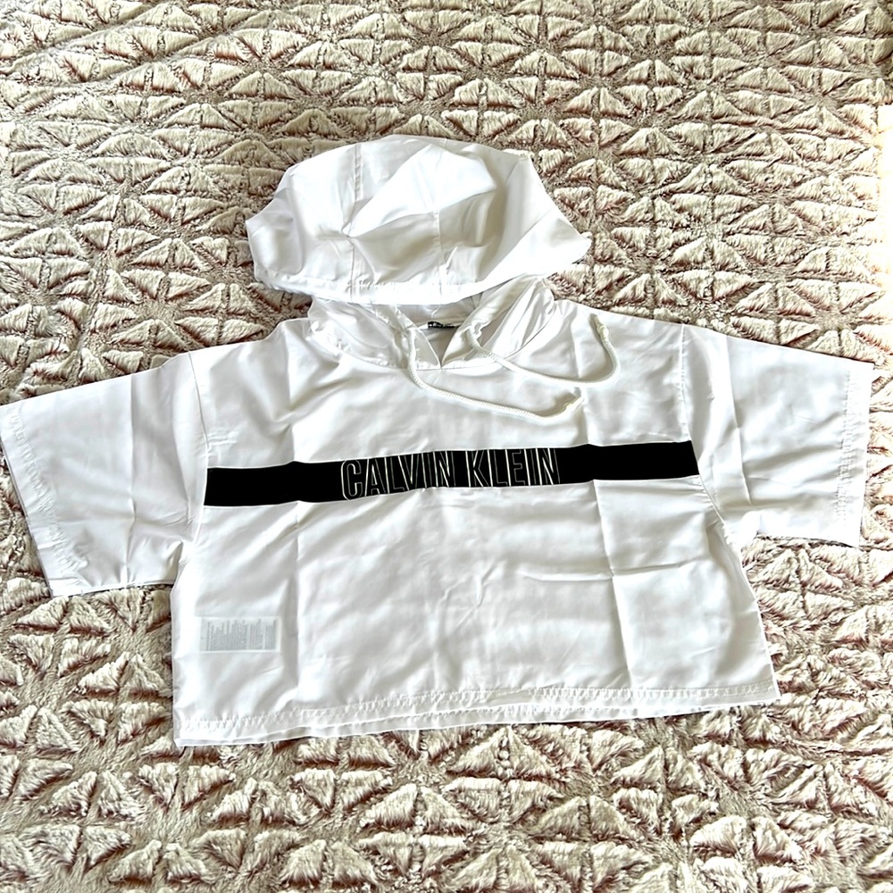 Calvin Klein Swim Crop Coverup